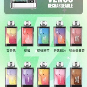 【超值加購$130送主機】VAPENGIN VENUS 金星 2500口 全透明工業風主機 極致通透的視覺震撼 結合 Type-C 瞬時快充技術 台灣現貨