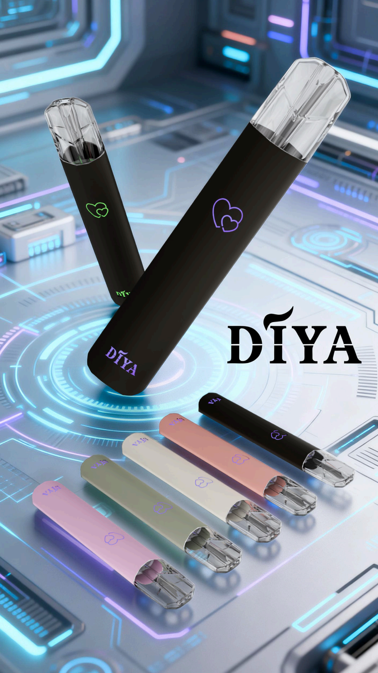 DIYA 叮啞 愛心發光一代機 隱藏式愛心燈效隨吸閃爍 派對聚會的潮流焦點 買 10 送 1 誠意回饋 買多省多讓您換機無負擔 穩定兼容各品牌一代煙彈 台灣現貨:圖片 5